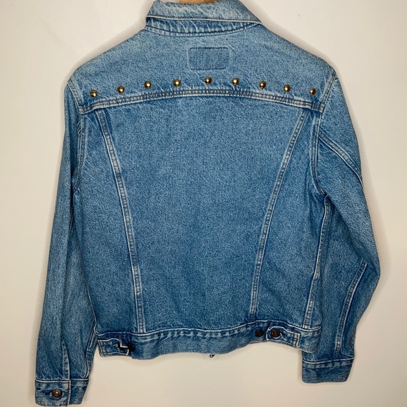 Vintage Levi’s Studded Jean Jacket size L - Picture 7 of 7